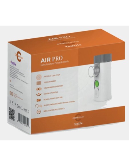 Santiveri AIR PRO Nebulizzatore Portatile Mesh - Aerosol con tecnol...