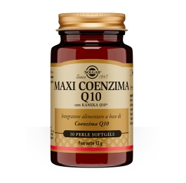 SOLGAR MAXI COENZIMA Q10 30 perle - softgels