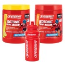 ENERVIT Isotonic Drink Limone 420gr + Arancia 420gr [Borraccia Omag...