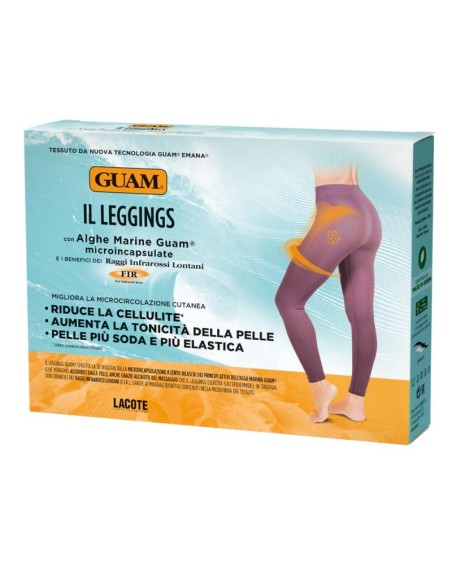 GUAM Il Leggings Classico Anticellulite colore Prugna