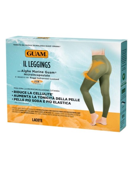 GUAM Il Leggings Classico Anticellulite colore Verde