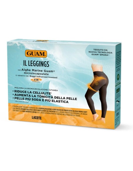 GUAM Il Leggings Classico colore NERO