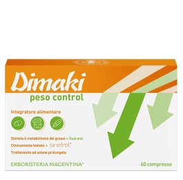 Erboristeria Magentina Dimakì Peso Control 60 compresse