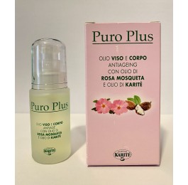 Società del Karité Puro Plus Olio di Rosa Mosqueta e Karitè 30ml Vi...