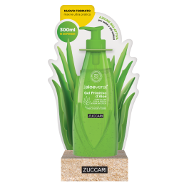 ZUCCARI Gel Primitivo d'Aloe 300ml con dispenser