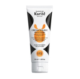 Società del Karité Crema Solare SPF 15 Viso e Corpo 100ml