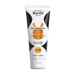 Società del Karité Crema Solare SPF 50 Viso e Corpo 100ml
