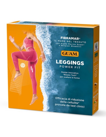 GUAM Leggings Fibramar Power Fit Fragola Melange