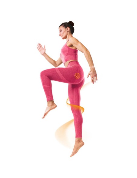 GUAM Leggings Fibramar Power Fit Fragola Melange
