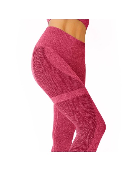 GUAM Leggings Fibramar Power Fit Fragola Melange