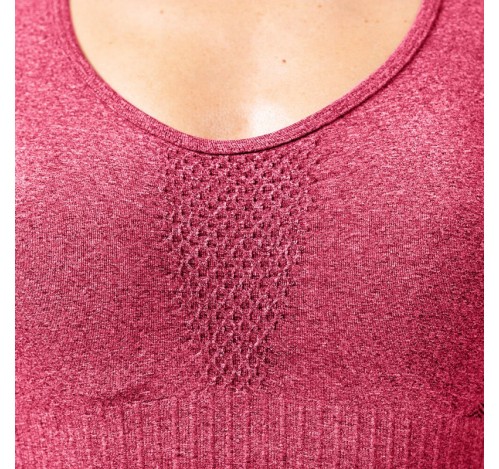 GUAM Top Fibramar Power Fit Fragola Melange