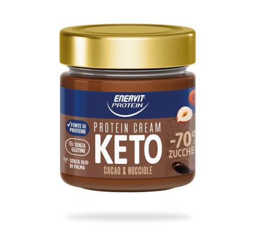 ENERVIT Crema Proteica Keto Cacao e Nocciole 180gr