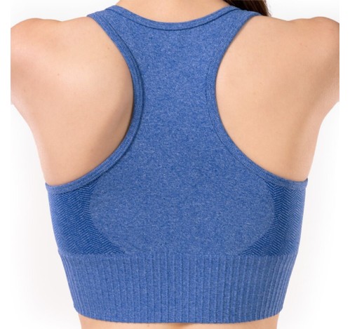 GUAM Top Fibramar Power Fit Blu Cobalto