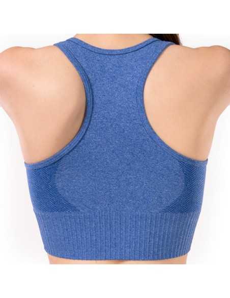GUAM Top Fibramar Power Fit Blu Cobalto
