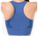 GUAM Top Fibramar Power Fit Blu Cobalto