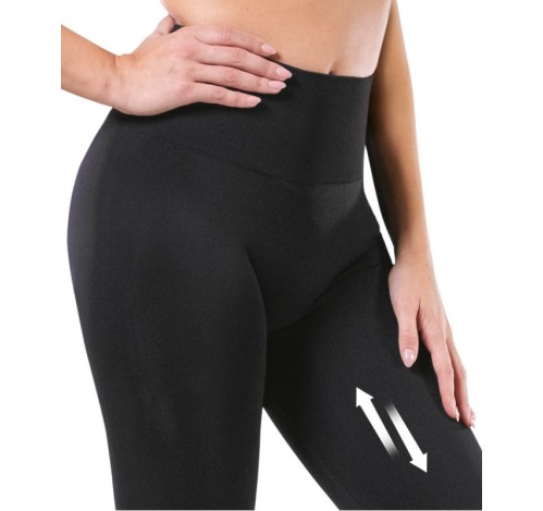 GUAM Leggings Fibramar Snellente Classico Nero