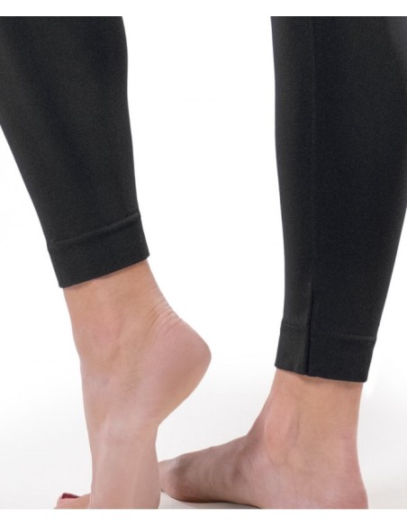 GUAM Leggings Fibramar Snellente Classico Nero