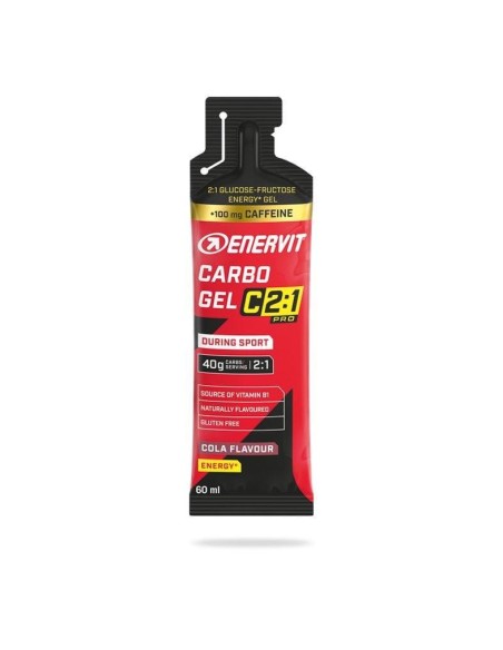 ENERVIT Carbo Gel C2:1PRO Cola con Caffeina 24x60ml