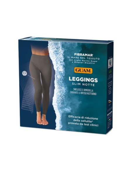 GUAM Leggings Fibramar Slim Notte Grigio