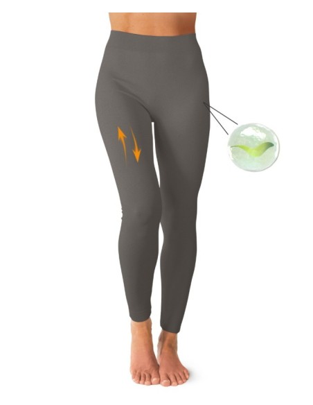 GUAM Leggings Fibramar Slim Notte Grigio