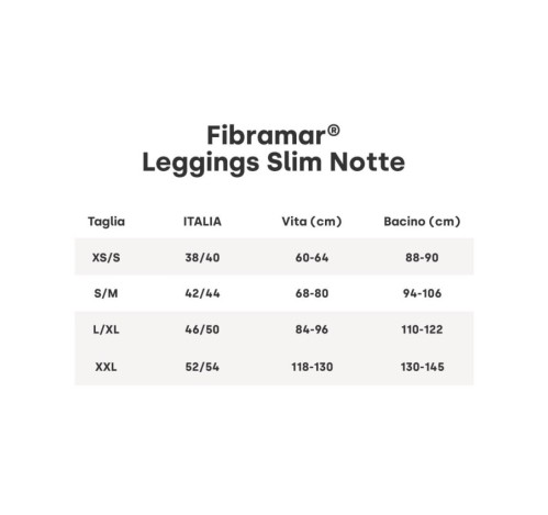 GUAM Leggings Fibramar Slim Notte Grigio