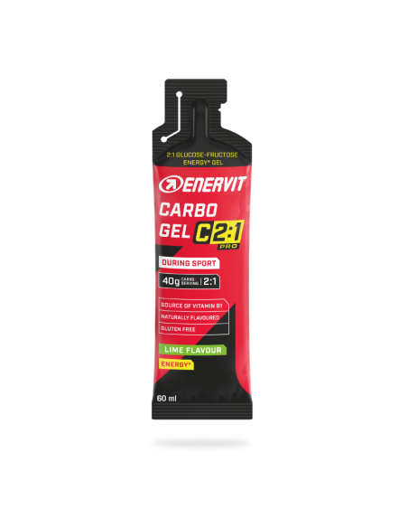 ENERVIT Carbo Gel C2:1PRO Lime 24x60ml