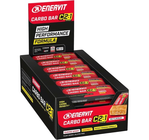 ENERVIT Carbo Bar C2:1 No Flavour 30 barrette da 45g