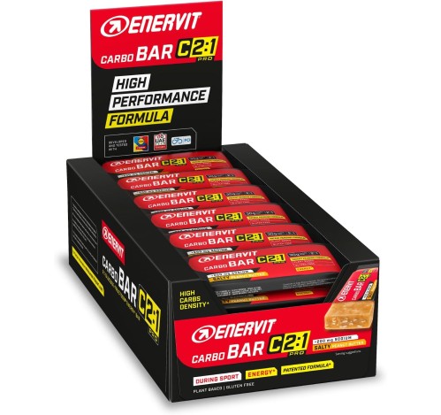 ENERVIT Carbo Bar C2:1 Salty Peanut Butter con Sodio 30 barrette da...