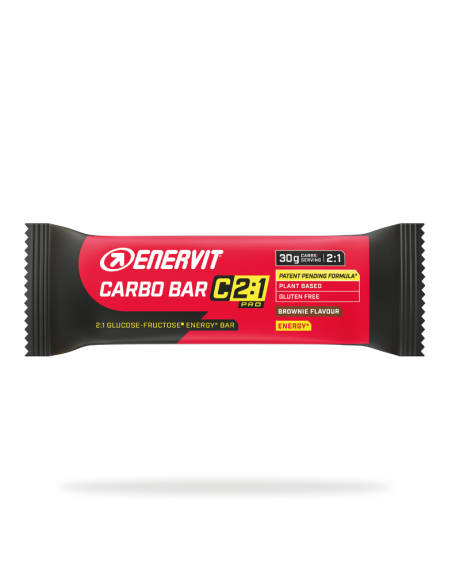ENERVIT Carbo Bar C2:1 Brownie 30 barrette da 45g