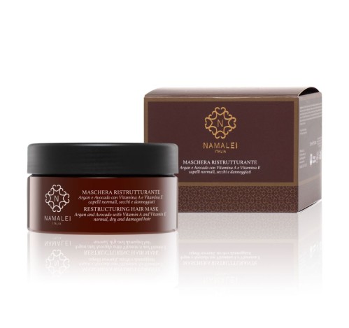 Namalei Maschera Ristrutturante Argan e Avocado 250ml