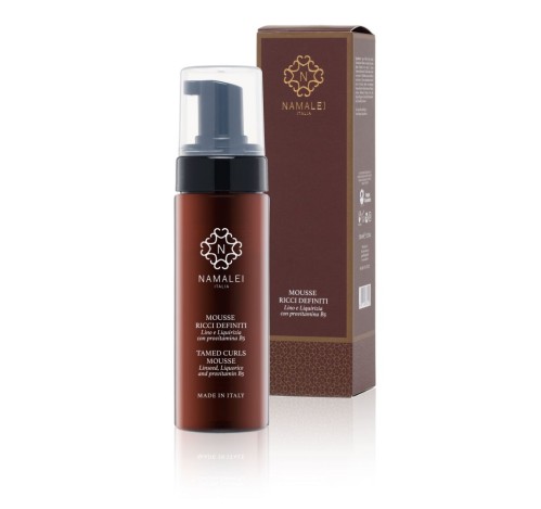 Namalei Mousse Ricci Definiti Lino e Liquirizia 150ml