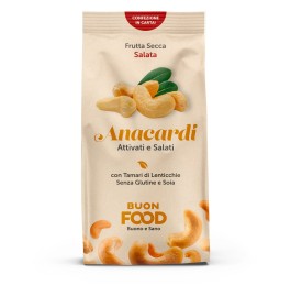 BUON FOOD Anacardi Salati e Attivati 200gr