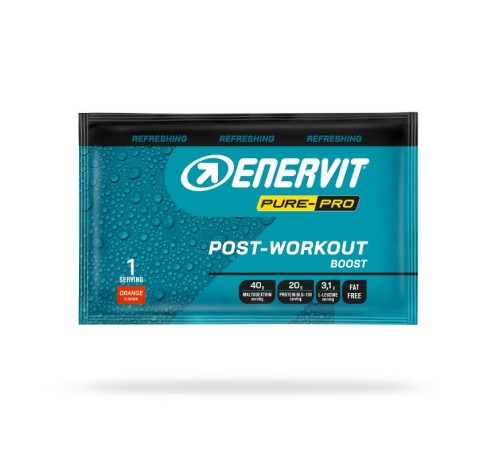 ENERVIT Pure-Pro Post Workout Boost Arancia 18 buste da 65 gr