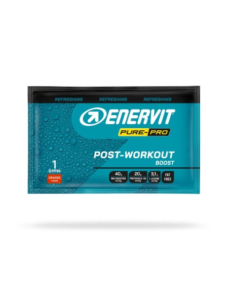 ENERVIT Pure-Pro Post Workout Boost Arancia 18 buste da 65 gr