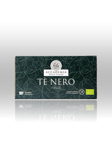 1 - Tè Nero Foglie Biologico 16 filtri
