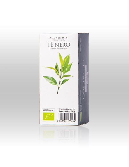 2 - Tè Nero Foglie Biologico 16 filtri