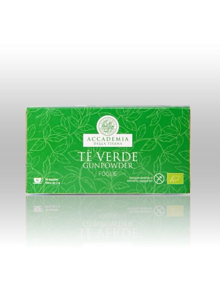 1 - Tè Verde Gunpowder Biologico 16 filtri