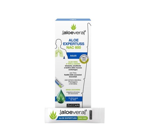 1 - Aloe Expertuss NAC 600 da 10 stick-pack