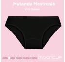 MOONCUP Mutande Mestruali Vita Bassa per tutti i tipi di Flusso