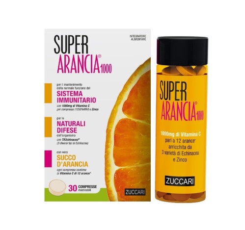 1 - Super Arancia 1000 da 30 compresse masticabili