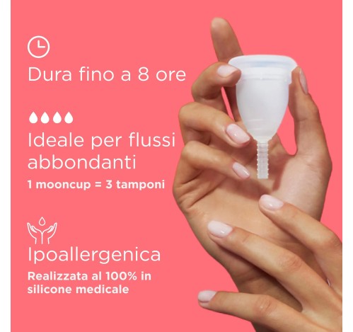 MOONCUP Coppetta Mestruale Classica Taglia A
