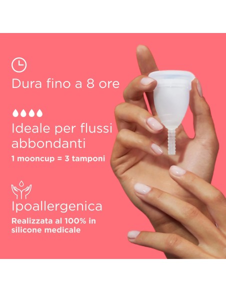MOONCUP Coppetta Mestruale Classica Taglia A