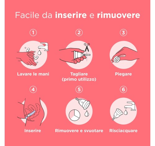 MOONCUP Coppetta Mestruale Classica Taglia A