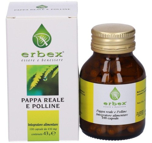 1 - Pappa Reale e Polline 100 capsule da 430mg
