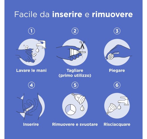 MOONCUP Coppetta Mestruale Classica Taglia B