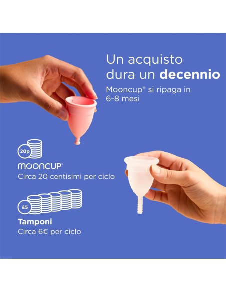 MOONCUP Coppetta Mestruale Classica Taglia B