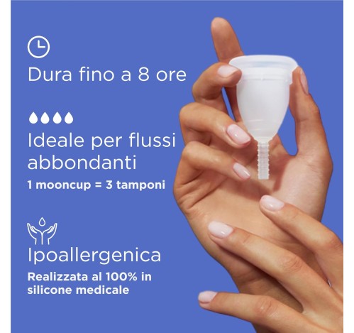 MOONCUP Coppetta Mestruale Classica Taglia B