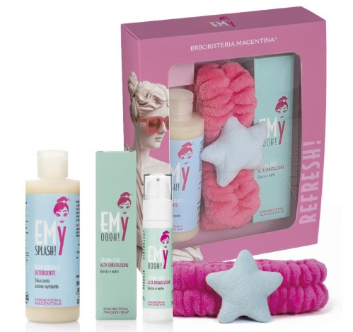 1 - Refresh! Kit Emy con Crema Viso Alta Idratazione e Milk Idrogel