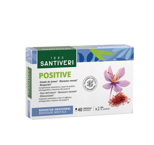 Santiveri Santiveri Positive 40 capsule per il normale tono dell’umore
