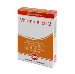 1 - Vitamina B12 1000mcg da 40 compresse